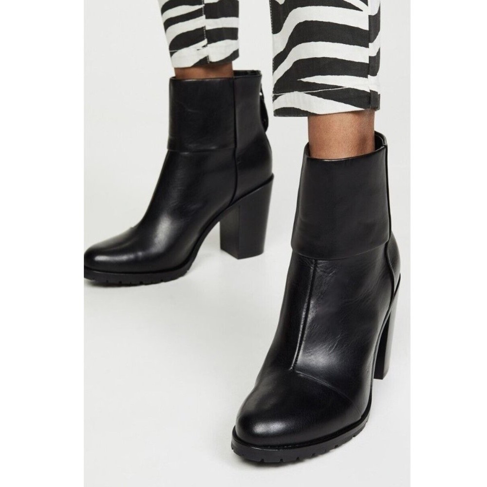 Rag & Bone Black Newbury 2.0‎ Boots Size 38.5 8.5
